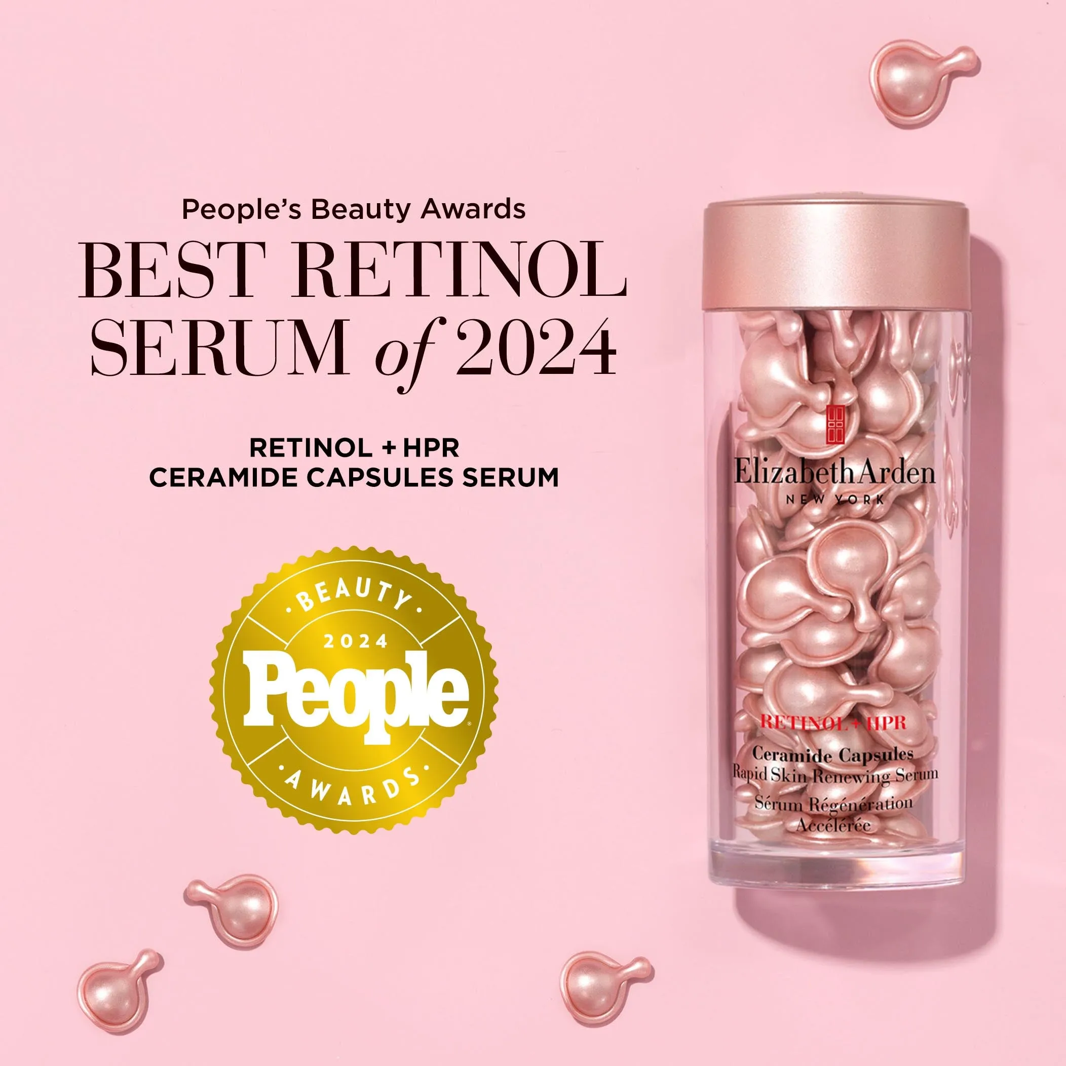 Retinol   HPR Ceramide Capsules Rapid Skin Renewing Serum