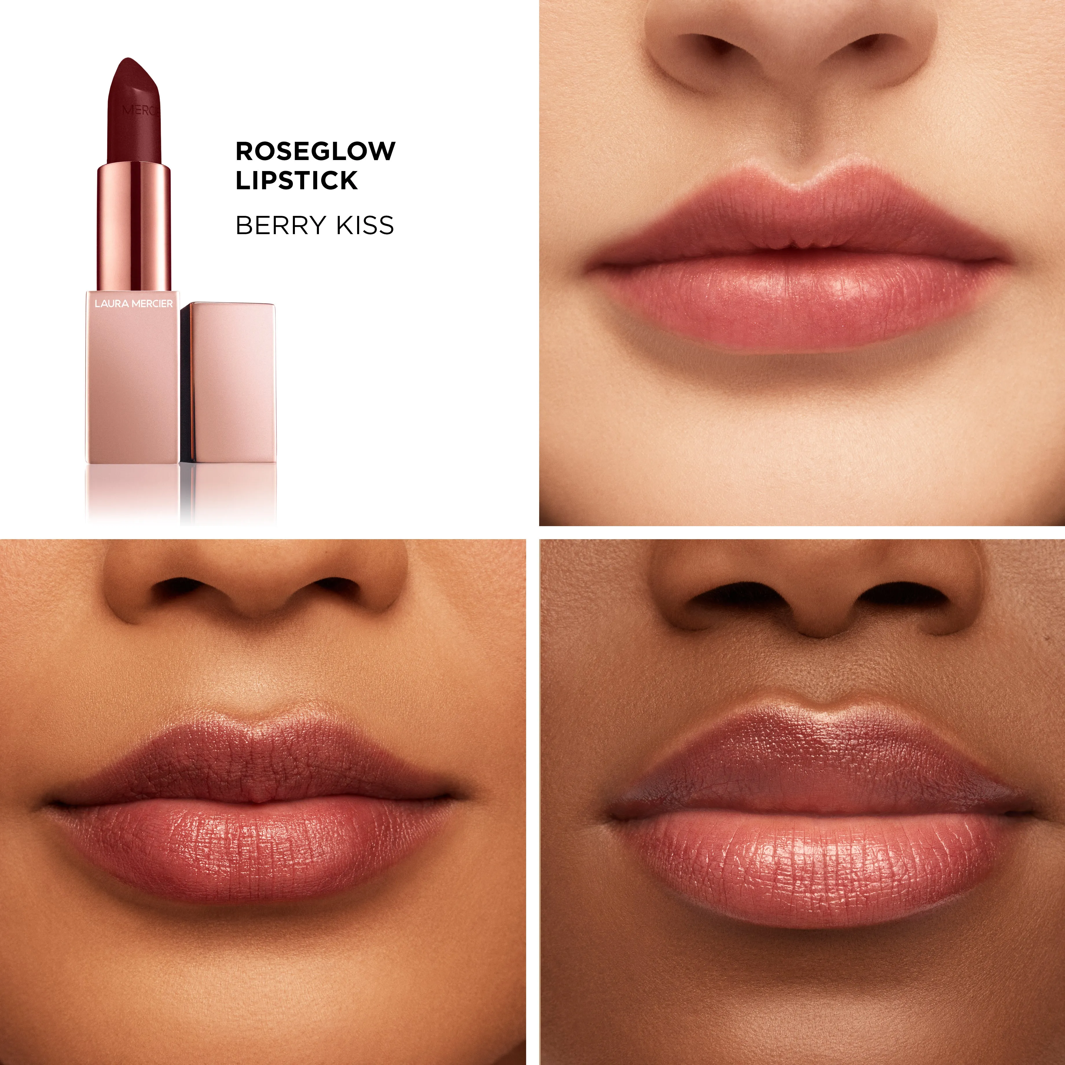 RoseGlow Sheer Lipstick