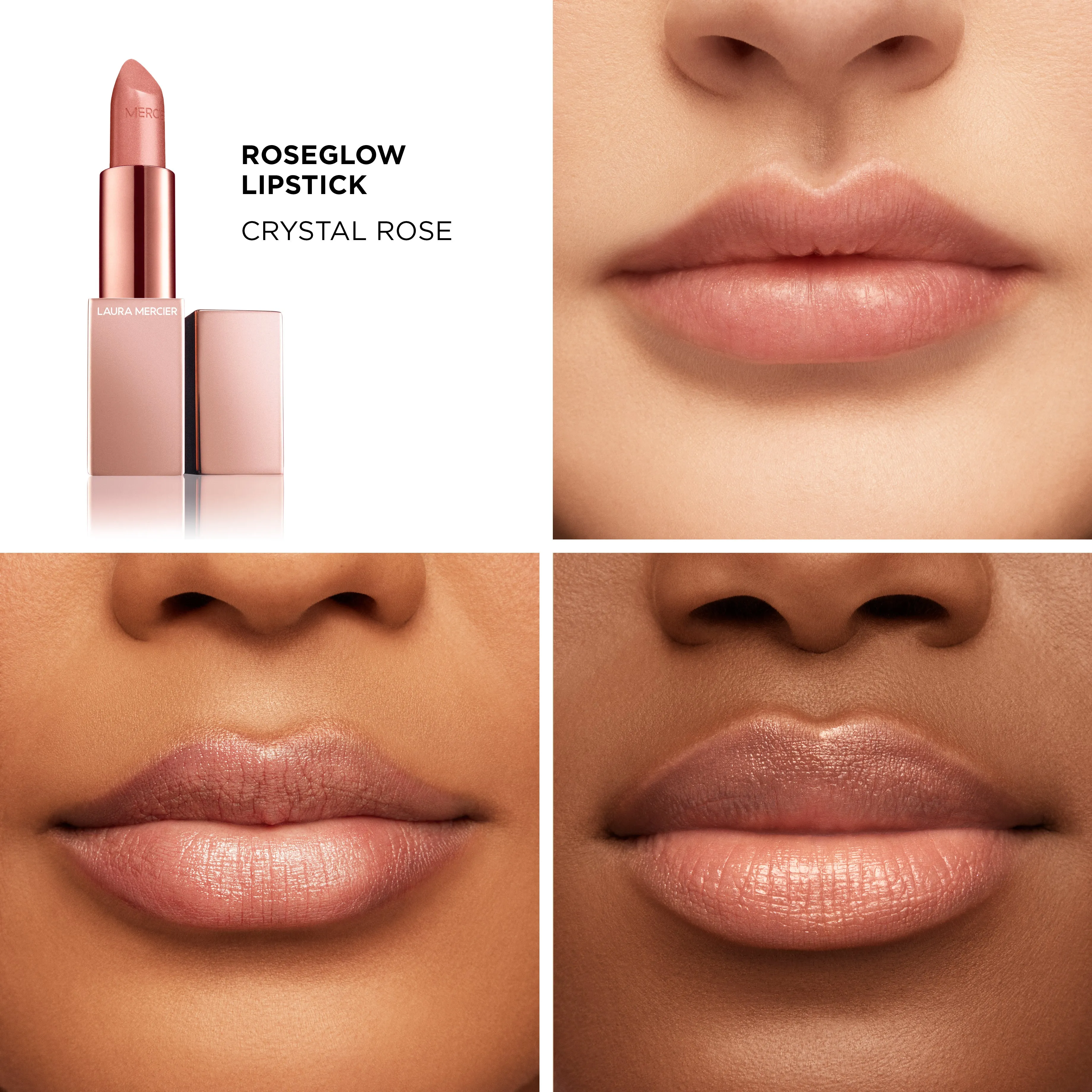 RoseGlow Sheer Lipstick