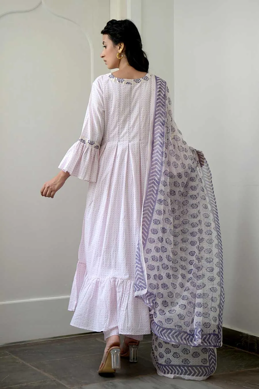 Rosy Flamingo Kurta Set