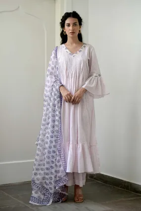 Rosy Flamingo Kurta Set