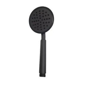 Round Matte Black Handshower