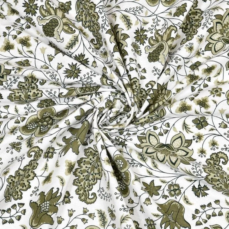 Sage Blush Bedsheet - Green