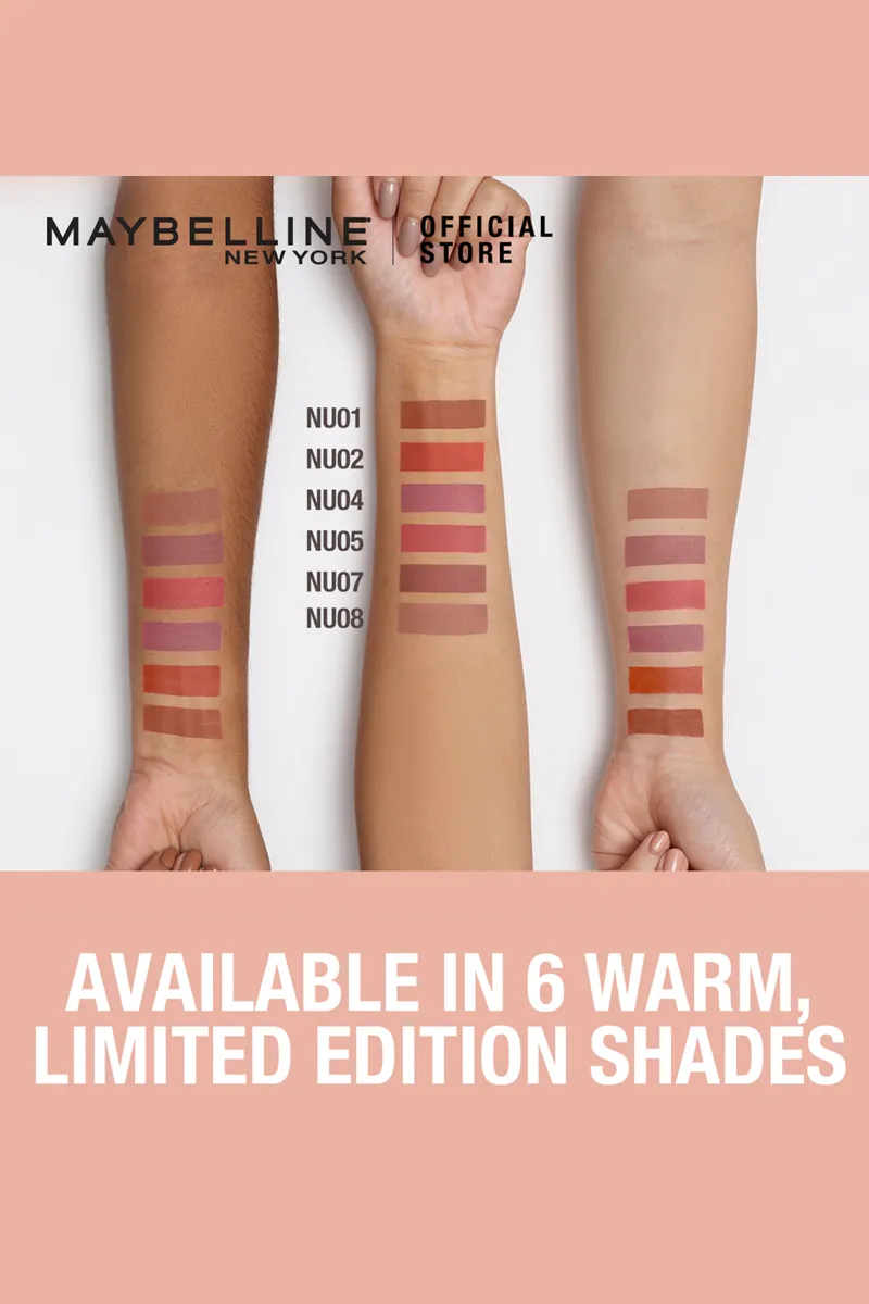 Sensational Liquid Matte Lipstick - NU 02 - Strip it Off
