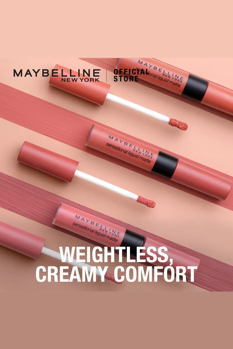 Sensational Liquid Matte Lipstick - NU 02 - Strip it Off
