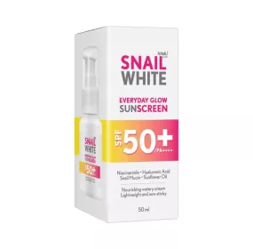 Snail White Everyday Glow Sunscreen SPF 50/PA      (50ml)