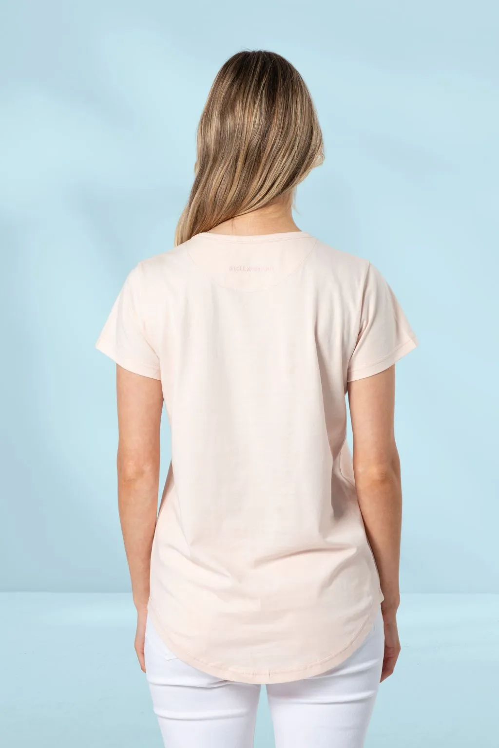 Stella and Gemma Jolie Ruby Rose T-Shirt Blush