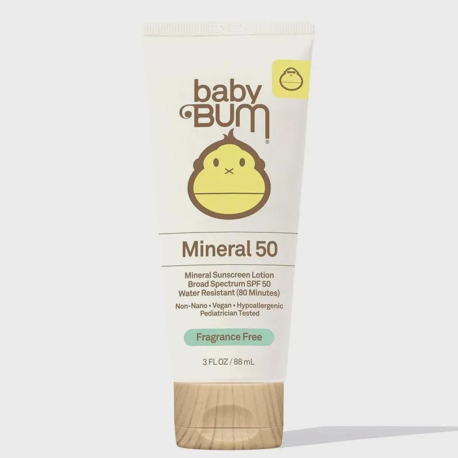 Sun Bum Baby Bum SPF 50 Mineral Sun Screen Lotion