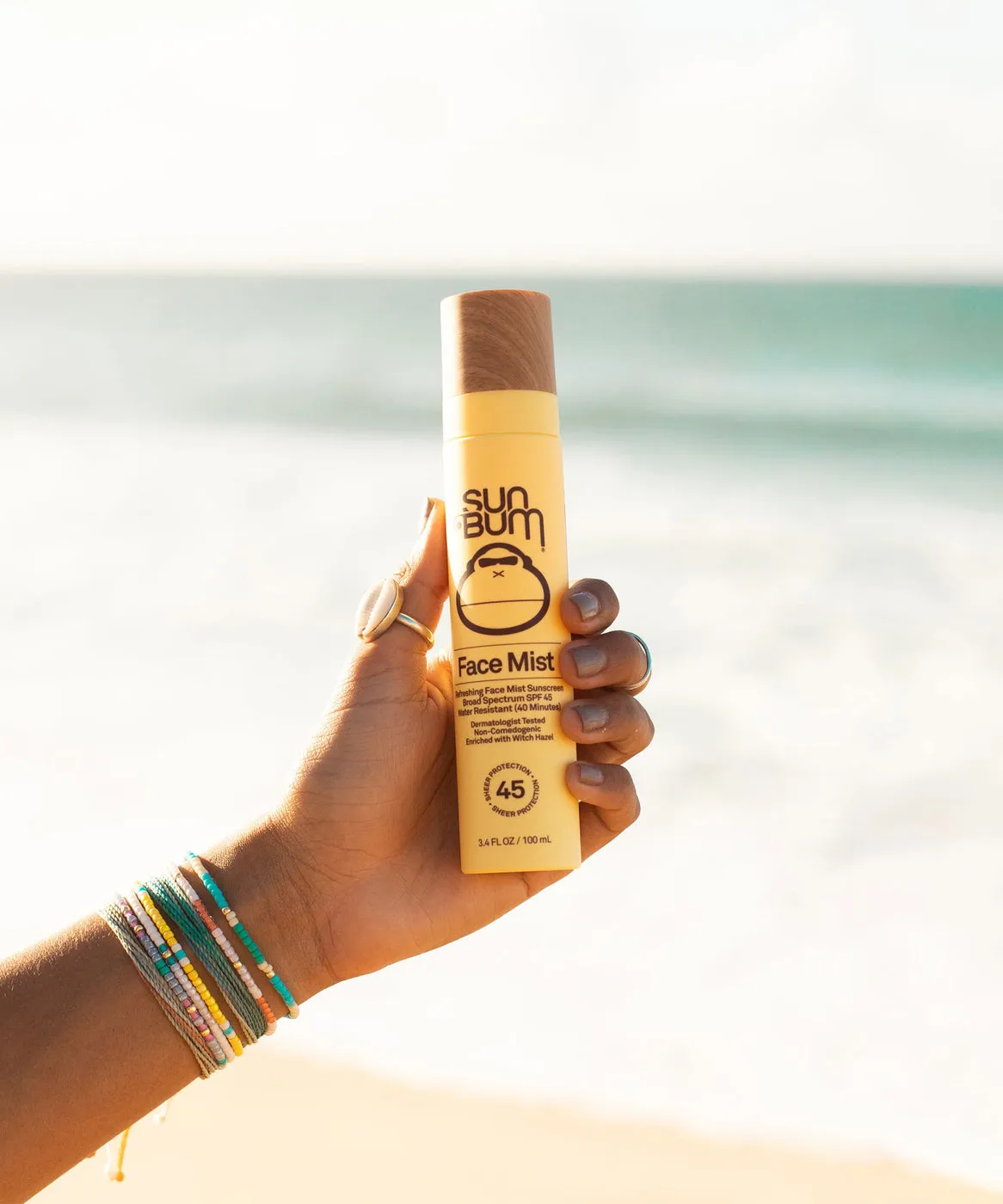 SUN BUM SPF 45 SUN FACE MIST 3.4 OZ