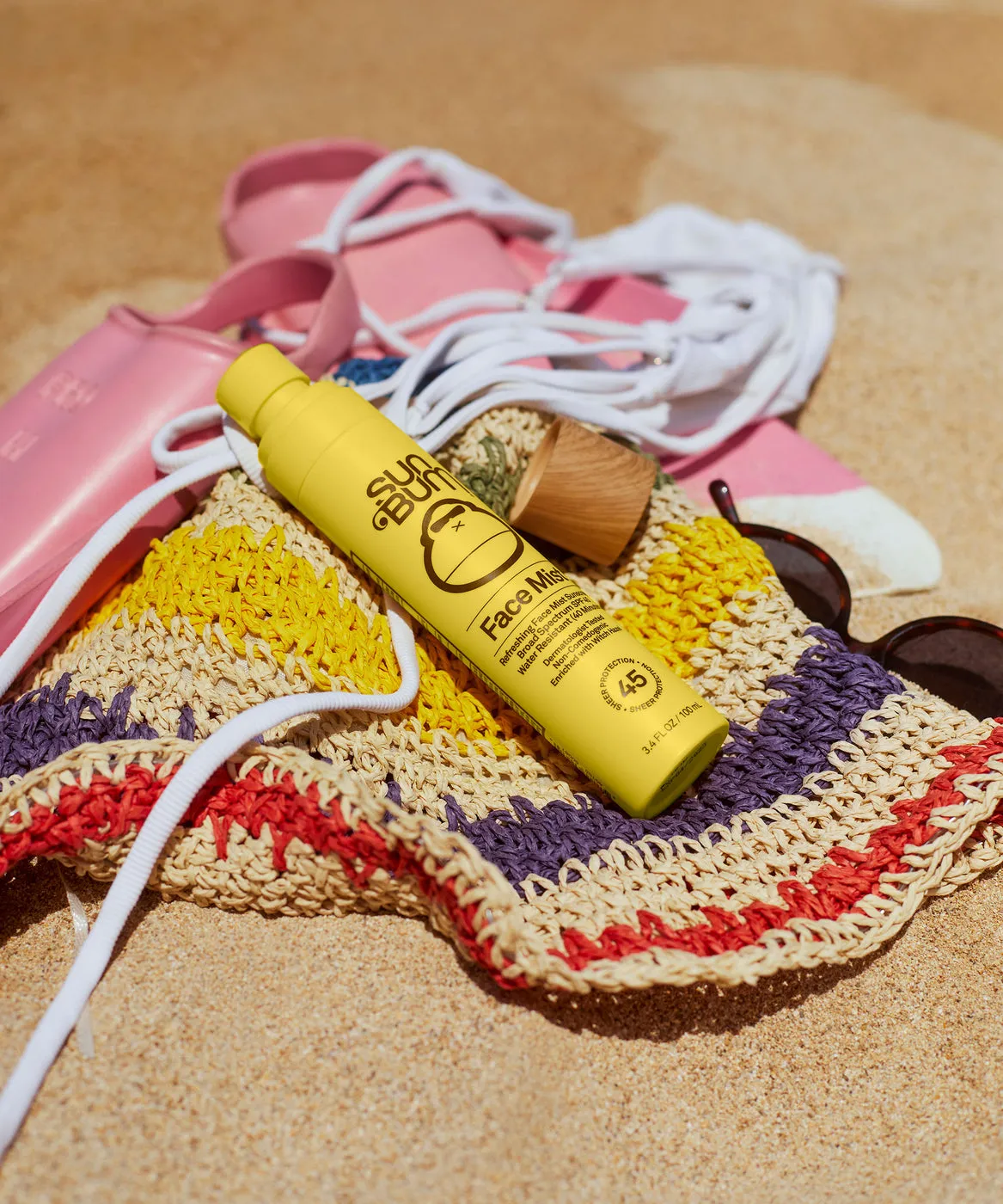 SUN BUM SPF 45 SUN FACE MIST 3.4 OZ