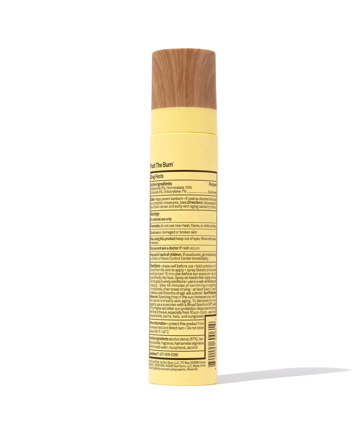 SUN BUM SPF 45 SUN FACE MIST 3.4 OZ