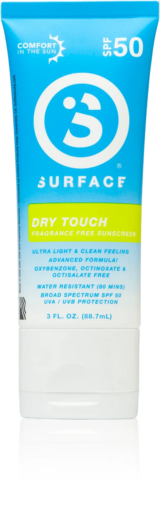 SURFACE SPF50 DRY TOUCH SUNSCREEN LOTION 3OZ.