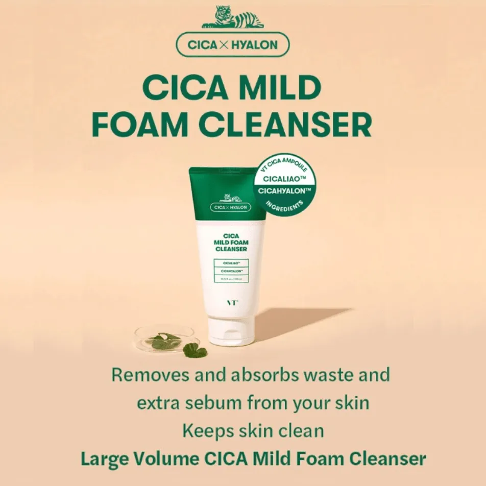 VT CICA MILD FOAM CLEANSER 300ml