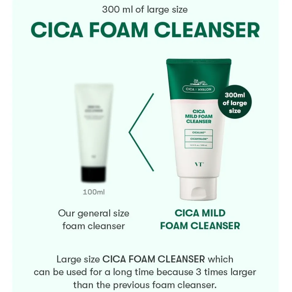 VT CICA MILD FOAM CLEANSER 300ml