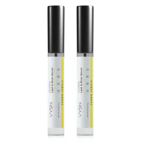 VYSN Volumizing Lash & Brow Serum - Moisturizing Support for Lashes & Brows - 2-Pack