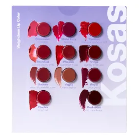 Weightless Lipstick - Sample Card