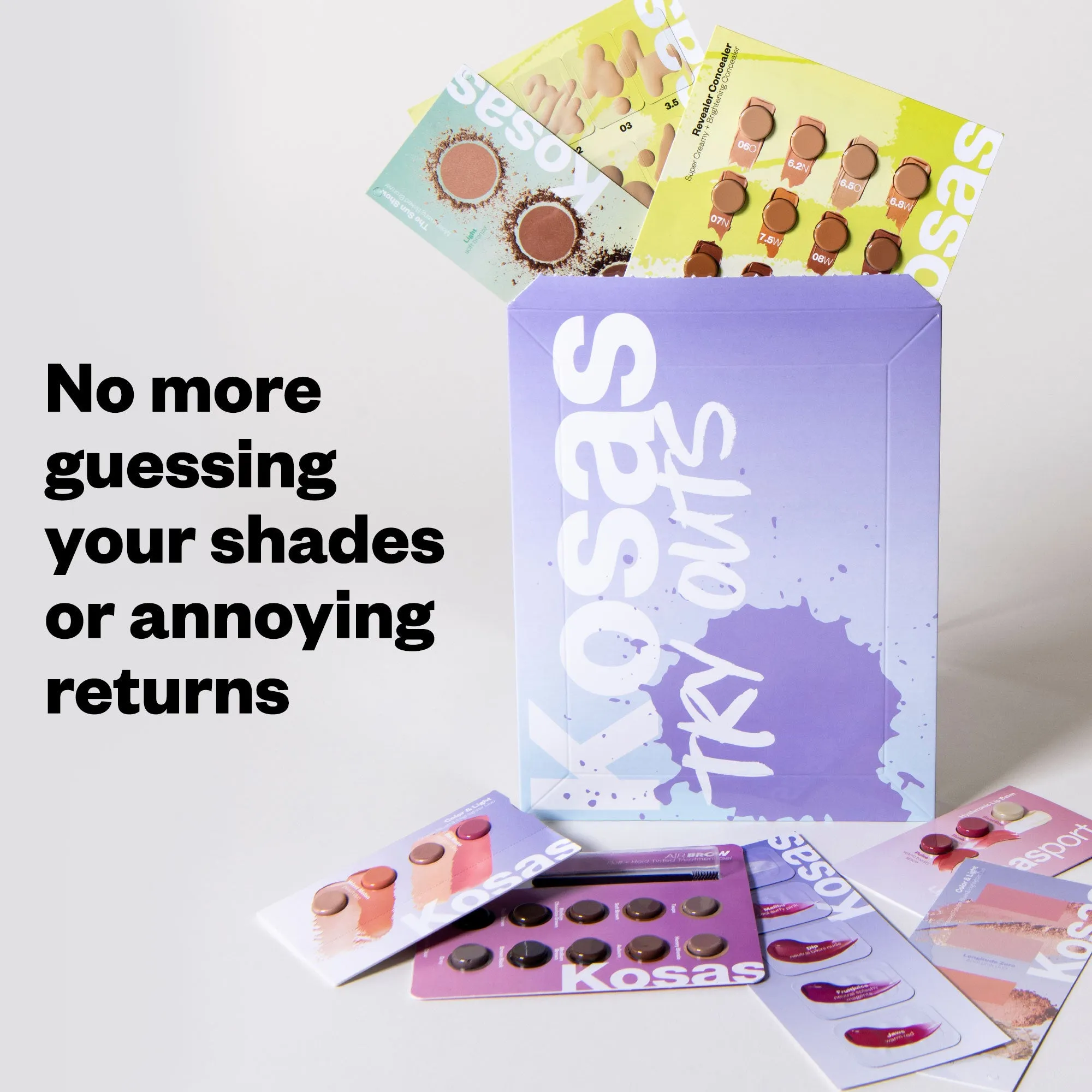 Weightless Lipstick - Sample Card